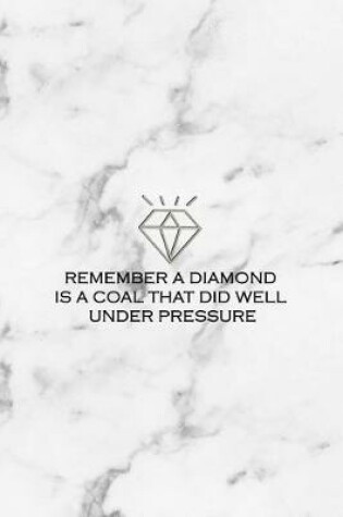 Cover of Remember A Diamond Is A Coal That Did Well Under Pressure