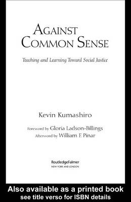 Cover of Against Common Sense