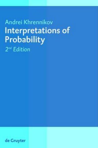 Cover of Interpretations of Probability