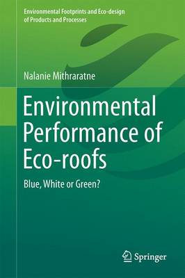 Book cover for Environmental Performance of Eco-roofs