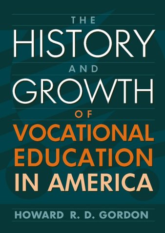 Book cover for History Vocational Education America