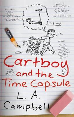 Book cover for Cartboy and the Time Capsule