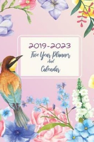 Cover of 2019-2023 Five Year Planner And Calendar