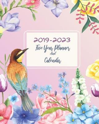 Book cover for 2019-2023 Five Year Planner And Calendar