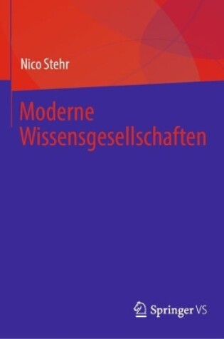 Cover of Moderne Wissensgesellschaften