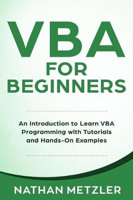 Book cover for VBA for Beginners