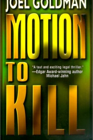 Cover of Motion to Kill