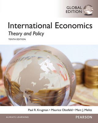 Book cover for New MyEconLab with Access Card for International Economics: Theory and Policy