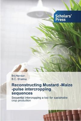 Book cover for Reconstructing Mustard -Maize -pulse intercropping sequences