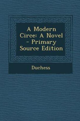 Cover of A Modern Circe