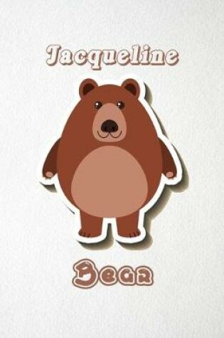 Cover of Jacqueline Bear A5 Lined Notebook 110 Pages