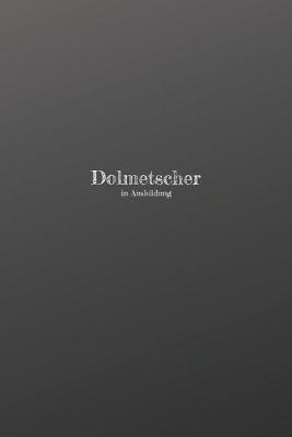 Book cover for Dolmetscher in Ausbildung