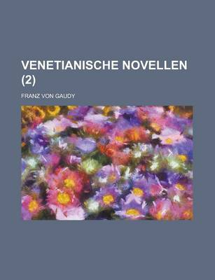 Book cover for Venetianische Novellen (2 )