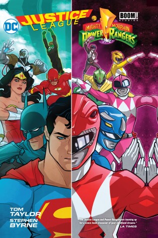 Cover of Justice League/Power Rangers