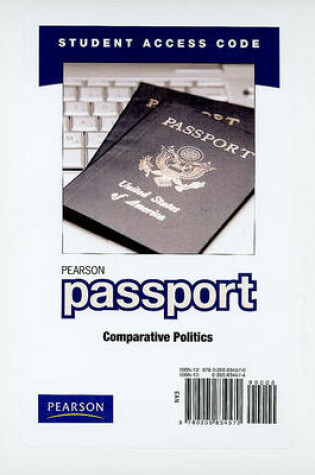 Cover of Pearson Passport -- Standalone Access Card -- for Comparative Politics