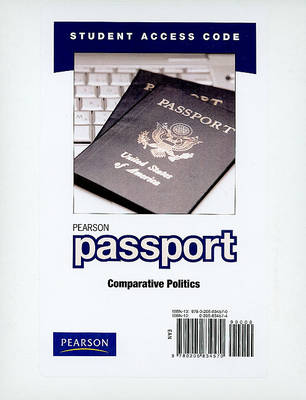 Book cover for Pearson Passport -- Standalone Access Card -- for Comparative Politics