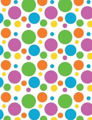 Book cover for Bright Polka Dots Journal, Wide Ruled