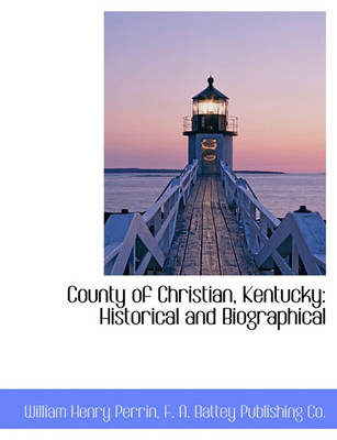 Book cover for County of Christian, Kentucky