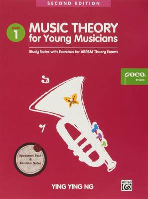 Book cover for Music Theory For Young Musicians - Grade 1