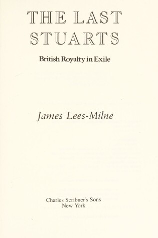 Cover of The Last Stuarts