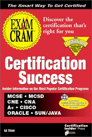 Cover of Certification Success Exam Cram