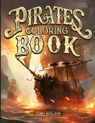 Book cover for Pirates Coloring Book