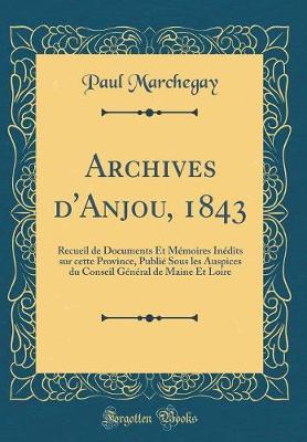 Book cover for Archives d'Anjou, 1843