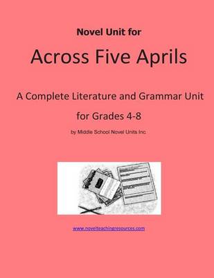 Book cover for Novel Unit for Across Five Aprils