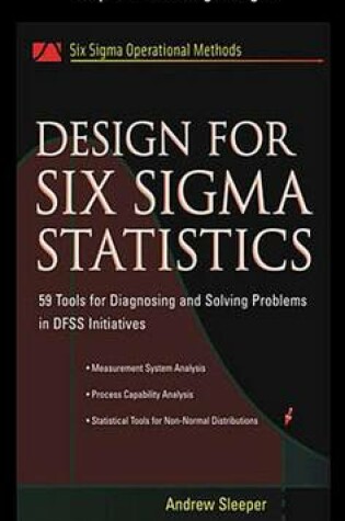 Cover of Design for Six SIGMA Statistics, Chapter 7 - Detecting Changes