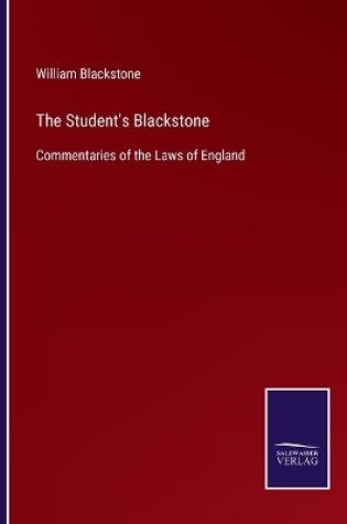 Cover of The Student's Blackstone