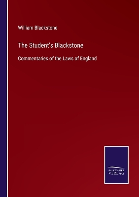 Book cover for The Student's Blackstone