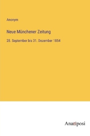 Cover of Neue Münchener Zeitung