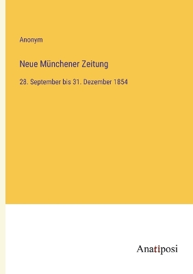 Book cover for Neue Münchener Zeitung