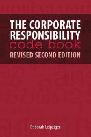 Cover of The Corporate Responsibility Code Book - Second edition