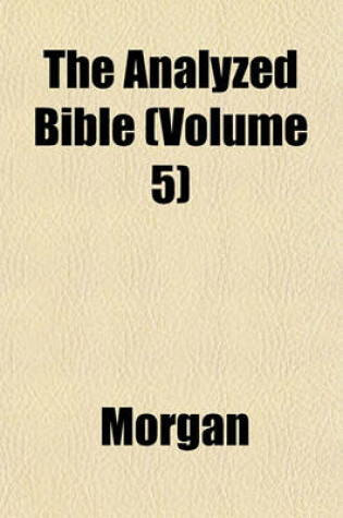 Cover of The Analyzed Bible (Volume 5)