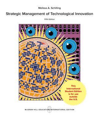 Book cover for Strategic Management of Technological Innovation