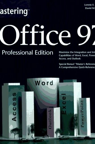 Cover of Mastering Microsoft Office Professional X for Windows 95/NT