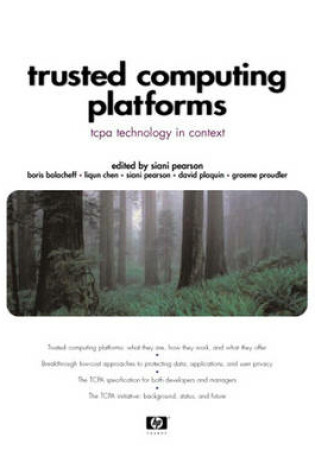 Cover of Trusted Computing Platforms
