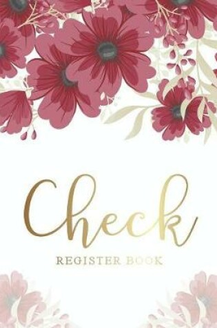 Cover of Check Register Book