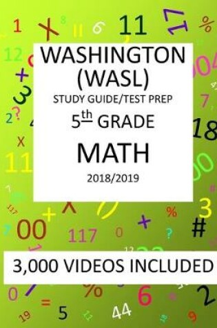 Cover of 5th Grade WASHINGTON WASL, MATH, Test Prep