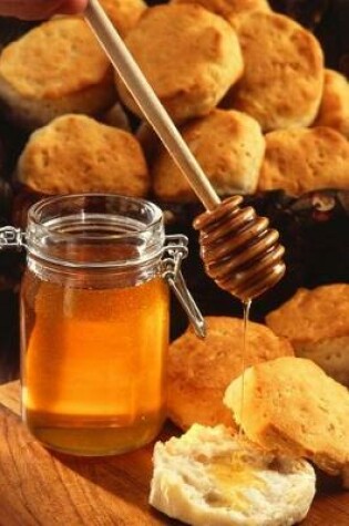 Cover of Food Journal Blank Recipe Book Honey Over Biscuits