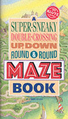 Book cover for Super-Sneaky Maze Book