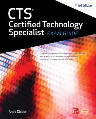 Book cover for CTS Certified Technology Specialist Exam Guide, Third Edition