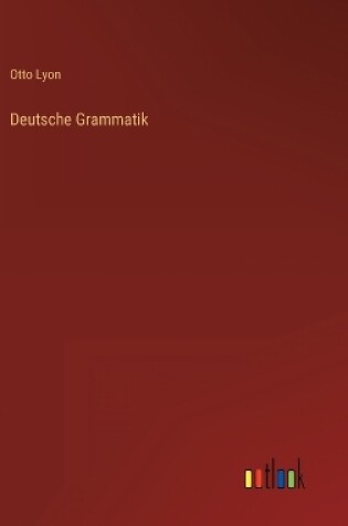 Cover of Deutsche Grammatik