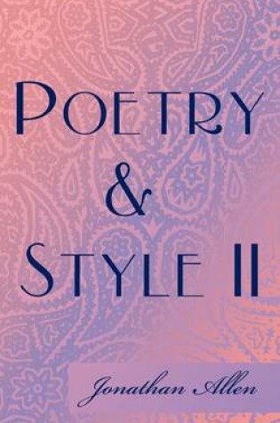 Cover of Poetry & Style II