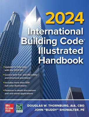 Book cover for 2024 International Building Code Illustrated Handbook