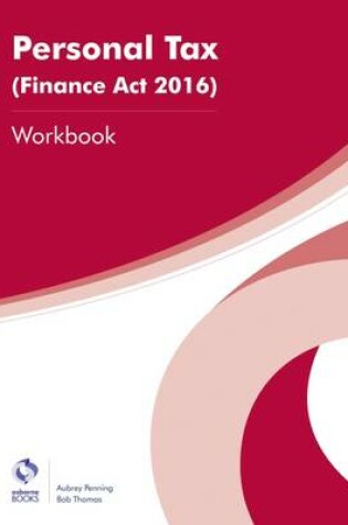 Cover of Personal Tax (Finance Act 2016) Workbook