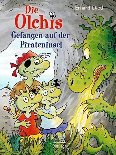 Book cover for Die Olchis Gefangen auf der Pirateninsel