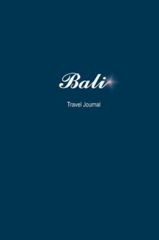 Cover of Bali Travel Journal