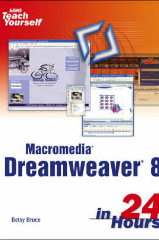 Cover of Sams Teach Yourself Macromedia Dreamweaver 8 in 24 Hours